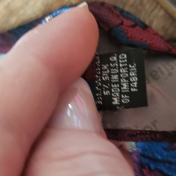 Christian Dior floral tie ~ Vintage - Picture 6 of 6